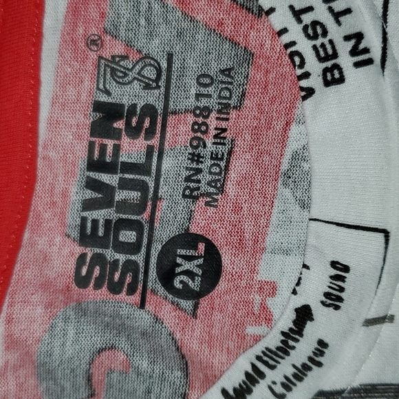 Lot of 6 brand new t shirt 5M +1 (2XL) - Picture 12 of 14